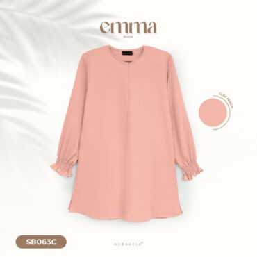 BLOUSE EMMA PLUS SIZE – CLAY PEACH – Nursafia