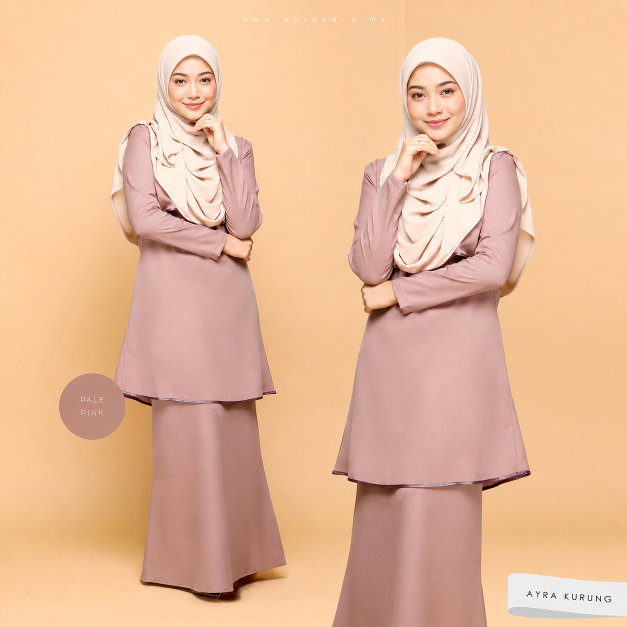AYRA KURUNG – PALE PINK
